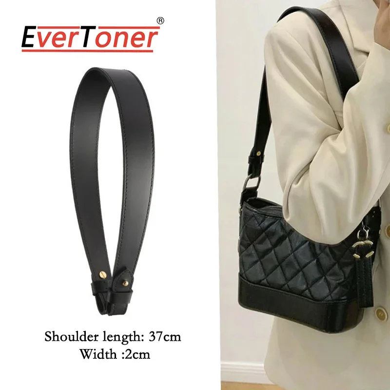 EverToner Calf Leather Bag Strap Suitable For Gabriele Hobo Handbag Replacment Shoulder Strap High-quality Bag Accessory
