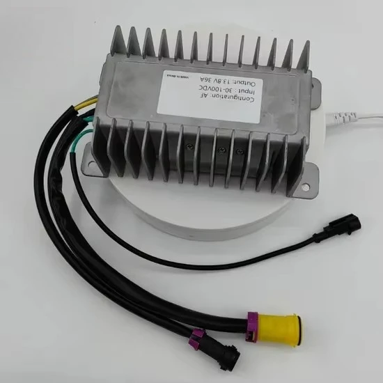 New 500W DCDC Bidirectional Converter 96V to 24V for EV with 94% Efficiency and Force Air/Liquid Cooling