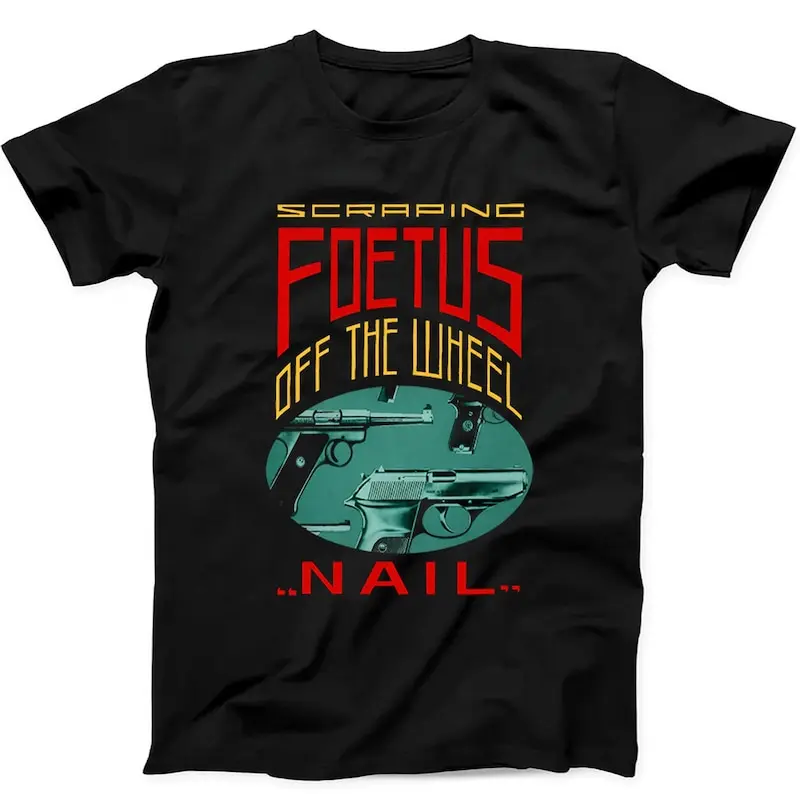 Scraping Foetus Off The Wheel Nail Music Gift Tote Bag Tee T Shirt Sweatshirt