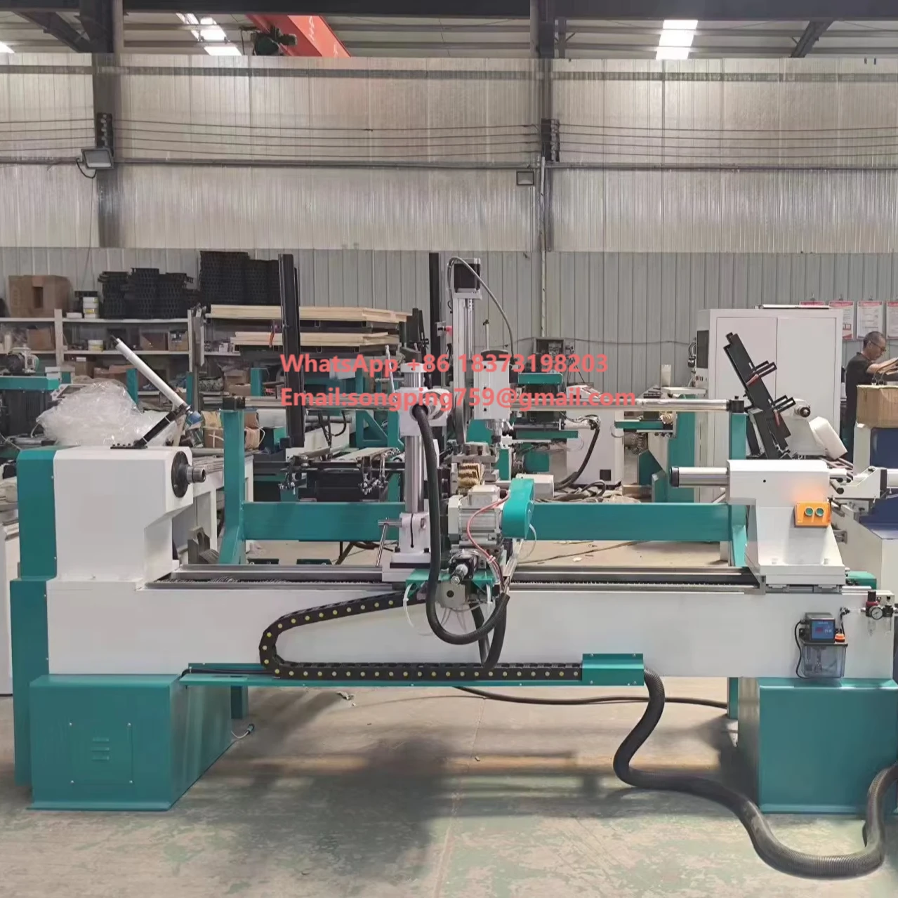 

Woodworking Spindle Lathe Processing Machine