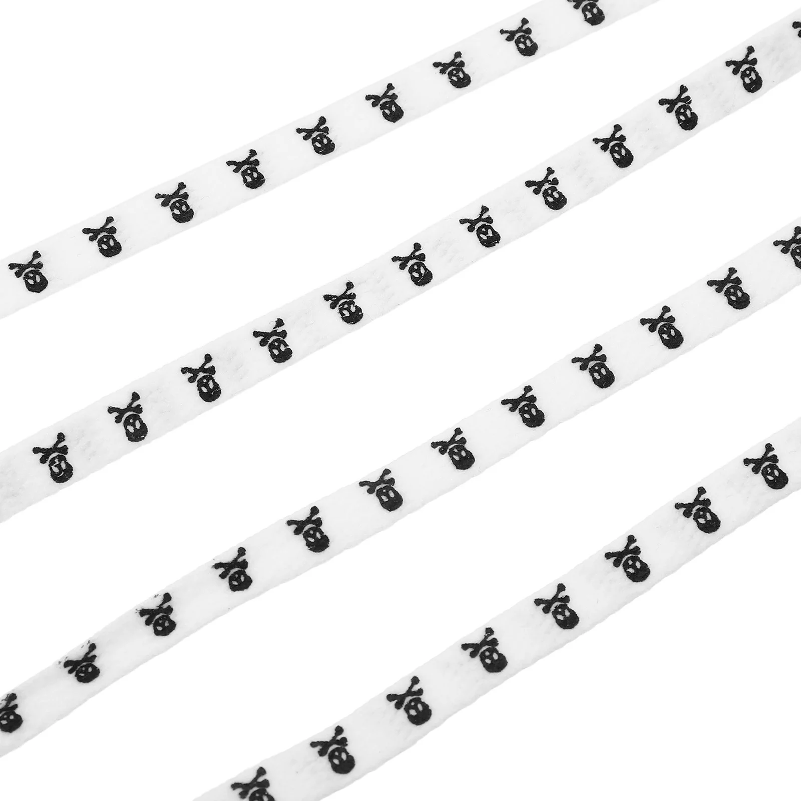 Gothic-Schädel-Schnürsenkel, 2 Paar dicke Seilschnürsenkel für Turnschuhe, Herren und Damen, flache Schnürsenkel, Halloween-Tag der Toten, Dekor