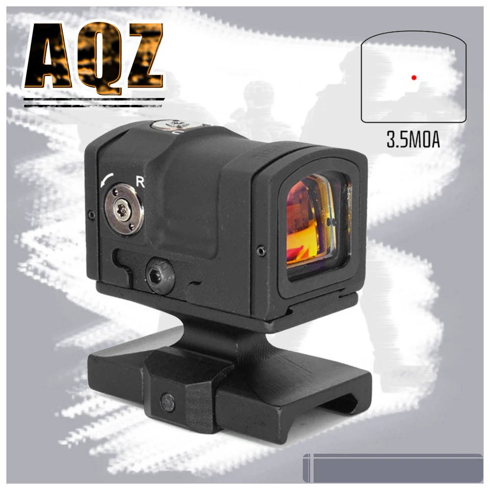 

Red Dot Sight 3.5 MOA Compact Hunting Optics, 20mm Rail Mounts Fit for Pistol, Glock Rifle Scope