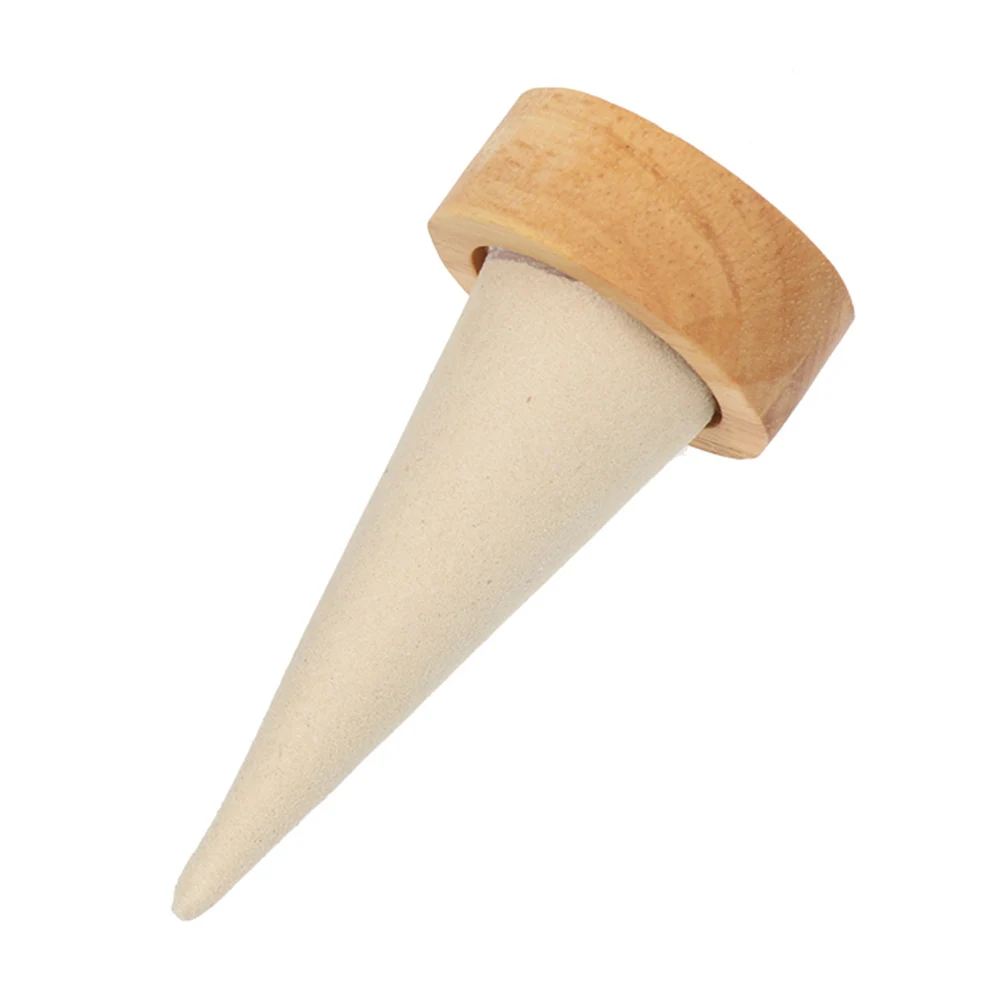 

Display Stand Ring Storage Ornamnet Jewelry Organizer Wood Holder Earrings Bamboo