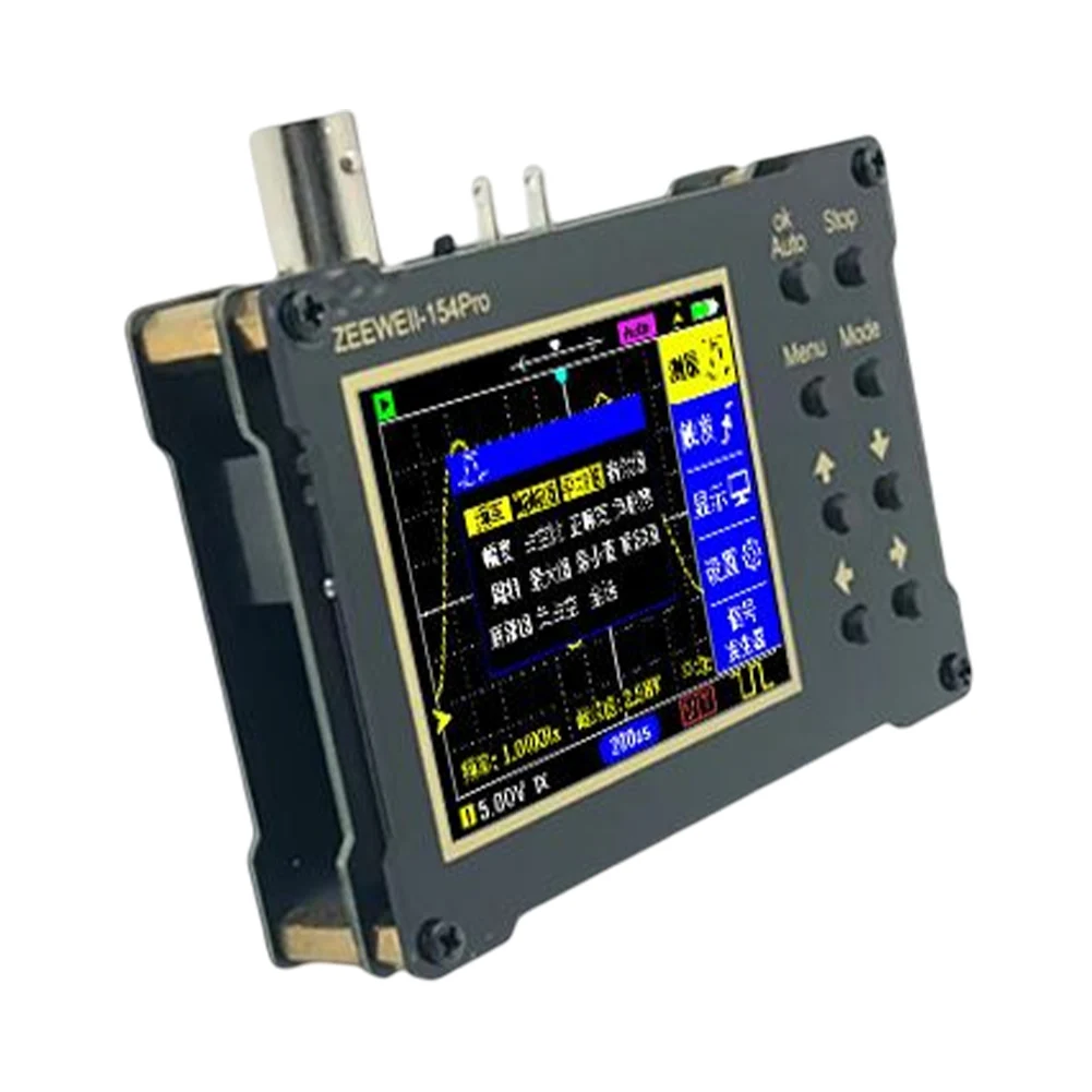 الرقمية السيارات اللوحي راسم الذبذبات 2.4 بوصة TFT LCD شاشة 18 ميجا هرتز عرض النطاق الترددي تخزين راسم الذبذبات عدة لإصلاح السيارات/الأجهزة