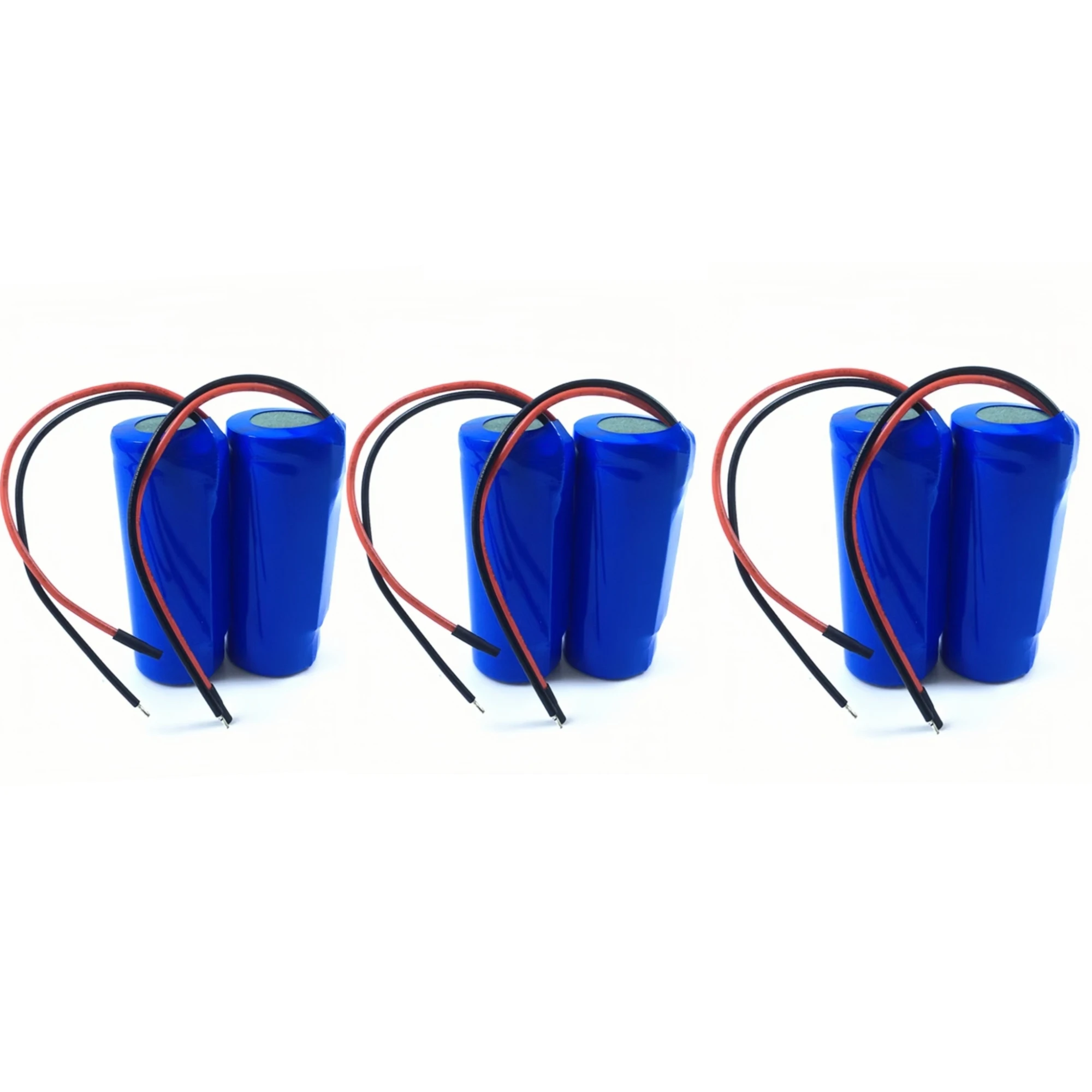 

6PCS 18500 LiFePO4 Battery 3.2V 1200mAh with electric wire for Flashlight Wireless keyboard Electric toothbrush Table lamp Radio