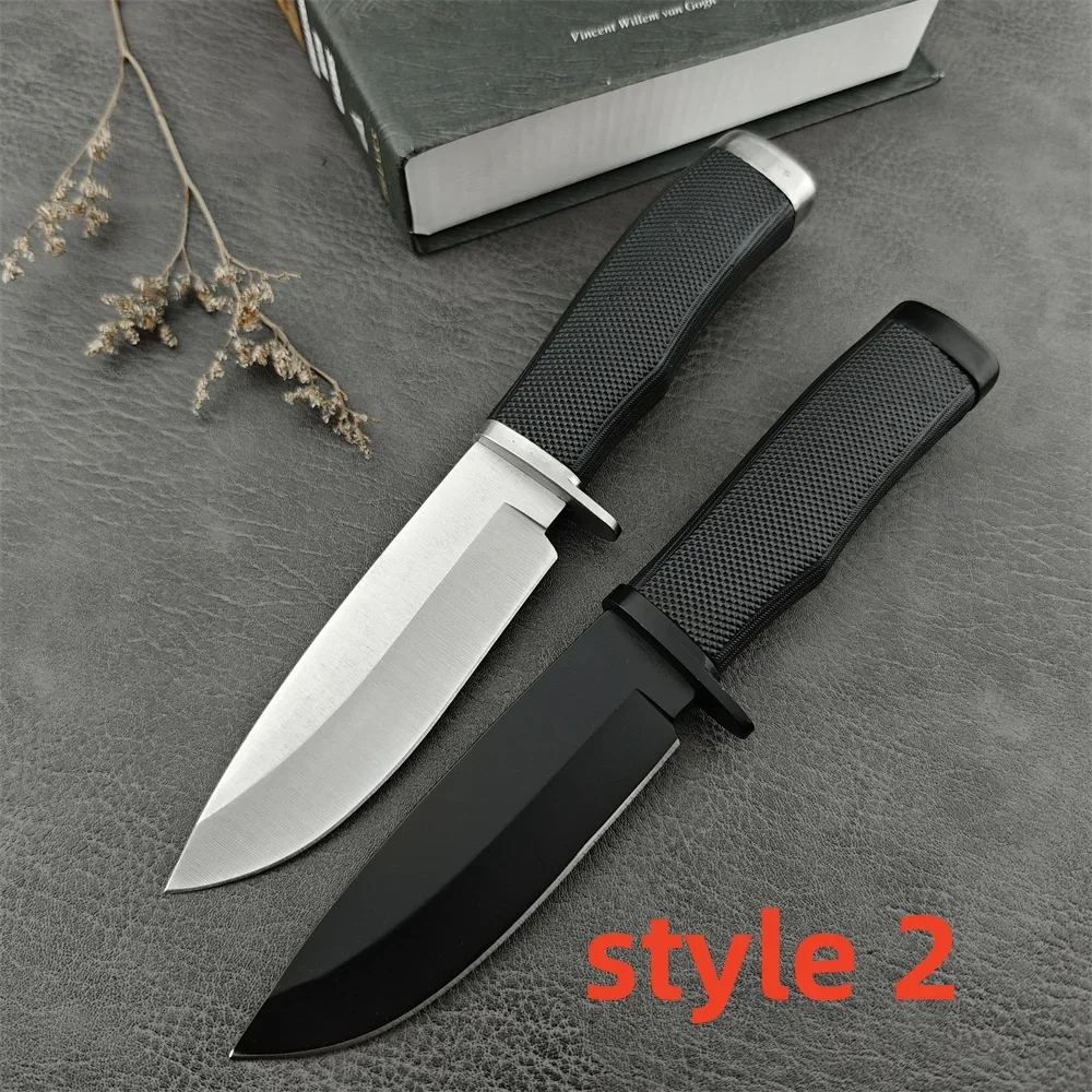 High Quality 0006 Portable Fixed Hunting Knife D2 Blade G10 Handles Hunting Tactical Camping Utility EDC Tool with Kydex Sheath