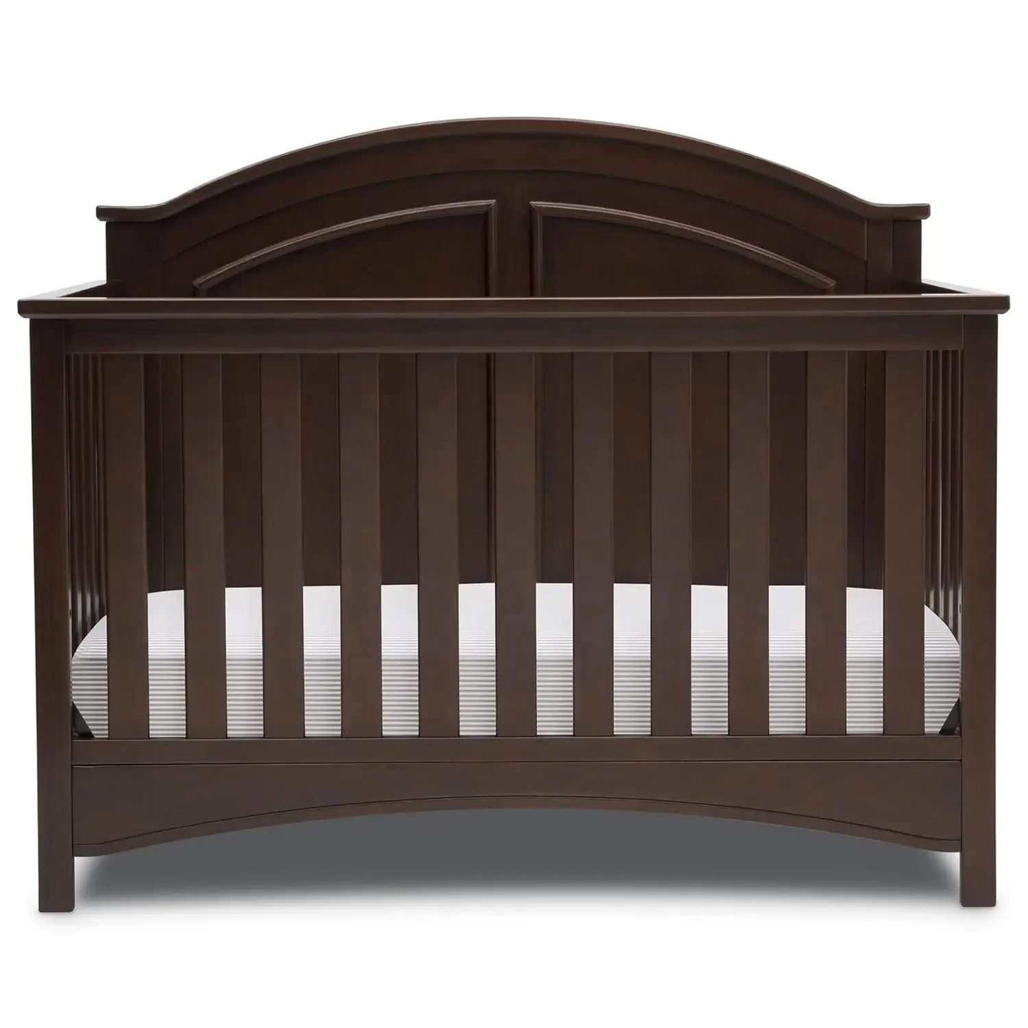 

Delta Children Perry 6-in-1 Convertible Crib - Greenguard Gold Certified, Walnut Espresso