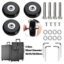 Suitcase Casters Repair Replacement Durable Travel Luggage Wheel Suitcase Parts Axles Sliding Wear Resistant Silent Flexible