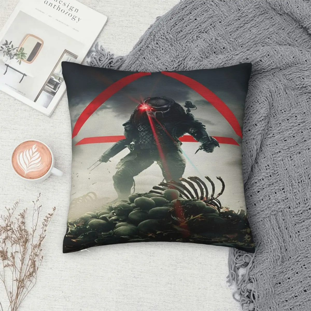 المفترس: الأراضي الوعرة المخدة ميرش لينة غطاء وسادة بوليستر الديكور رمي كيس وسادة غطاء المنزل 40X40cm متعدد الحجم