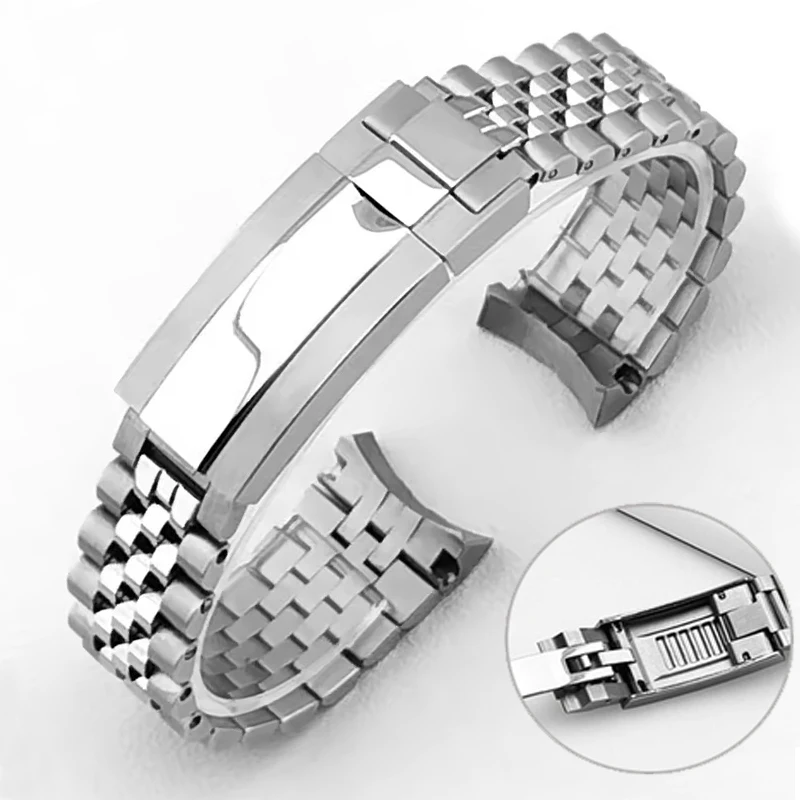 

Браслет для часов 904L для Rolex Sub GMT Yacht Daytona, мужской ремешок для часов, роскошный браслет, запасные части, аксессуары для часов, 20 мм