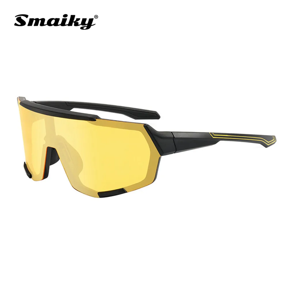 

Smaiky 2024 New Sunglasses for Men Cycling Polarized Glasses Women Bicycle Riding Night Vision Driving Goggles Sports Glasses