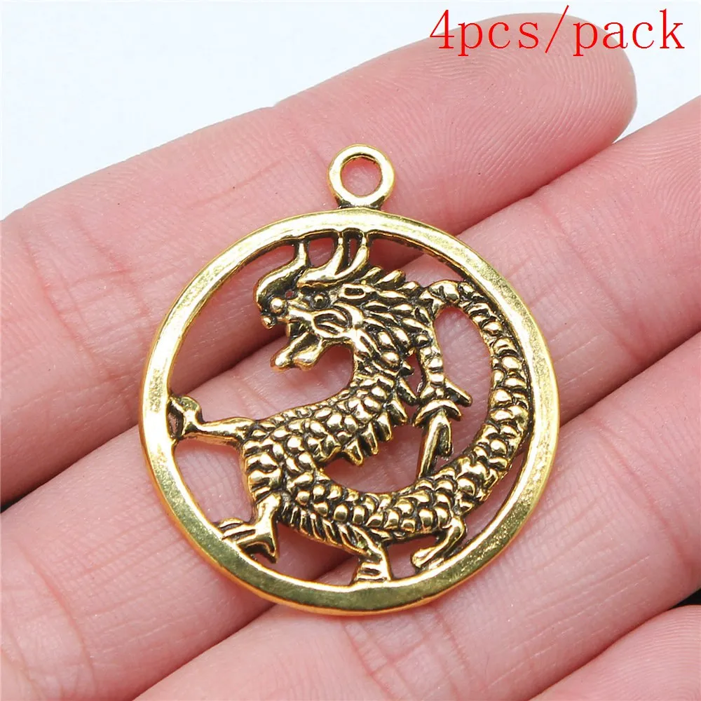 Bulk Charms For Jewelry Making Kit Pendant Diy Jewelry Accessories Dragon Charms