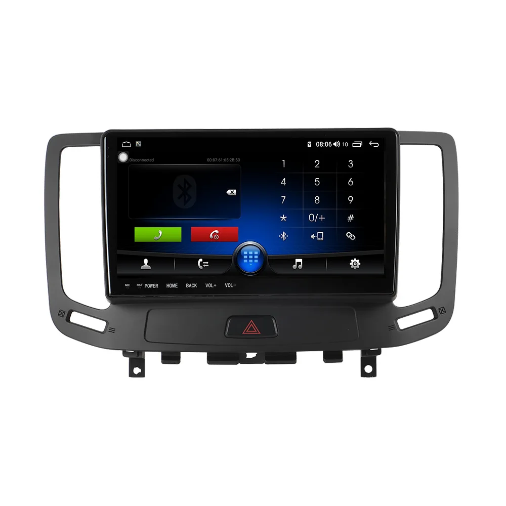 For Infiniti G G25 G35 G37 2006 - 2013 Carplay WIFI Car GPS Navigation Multimedia Player Audio Headunit Car radio