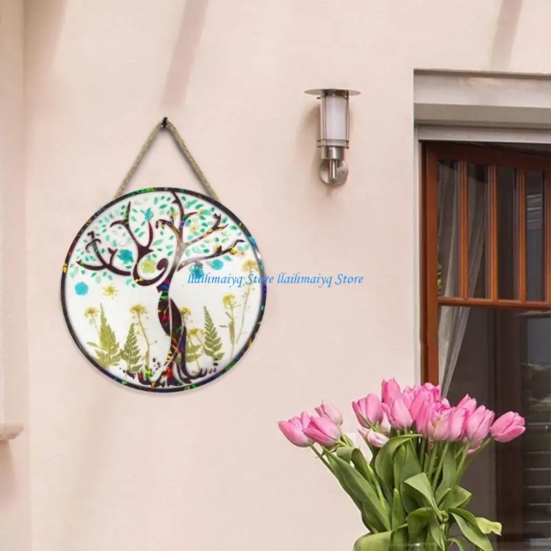 

573b Голографическая эпоксидная смоля Плесени Ненапризметричная Круглая Древняя Декора дерева Силиконовая плесень