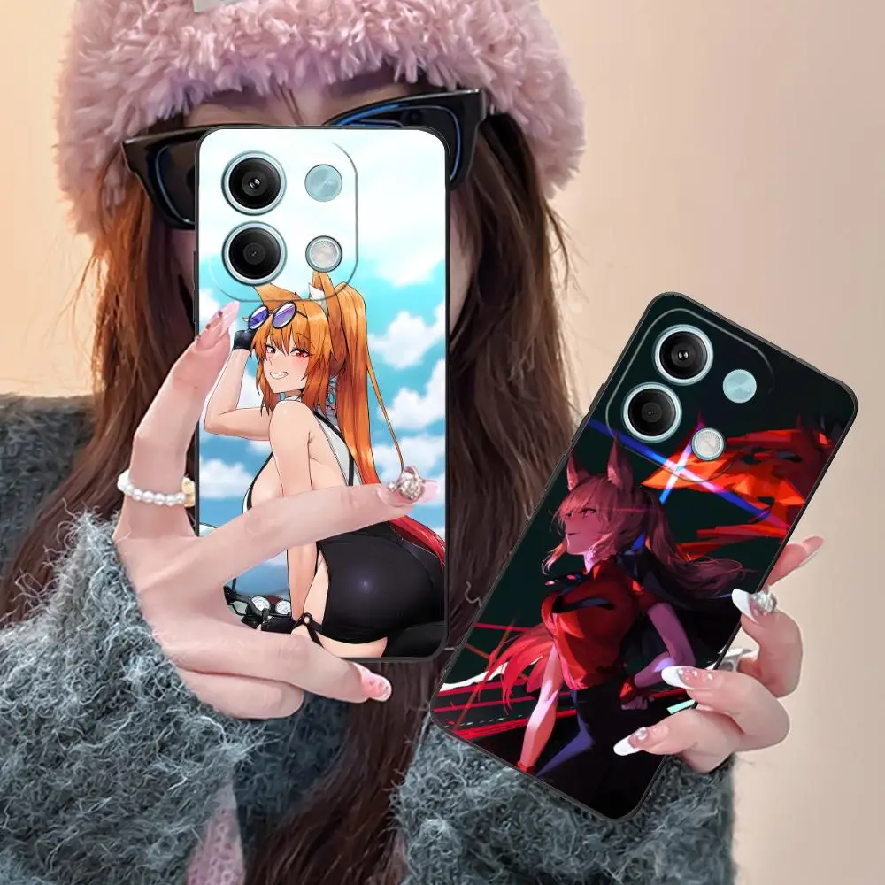 Ellin Meiji حافظة هاتف محمول لهاتف Xiaomi Redmi Note 14 13 12 11 A5 3 2 1 Pro Plus 4G 5G طباعة ملونة واقية فاخرة #1