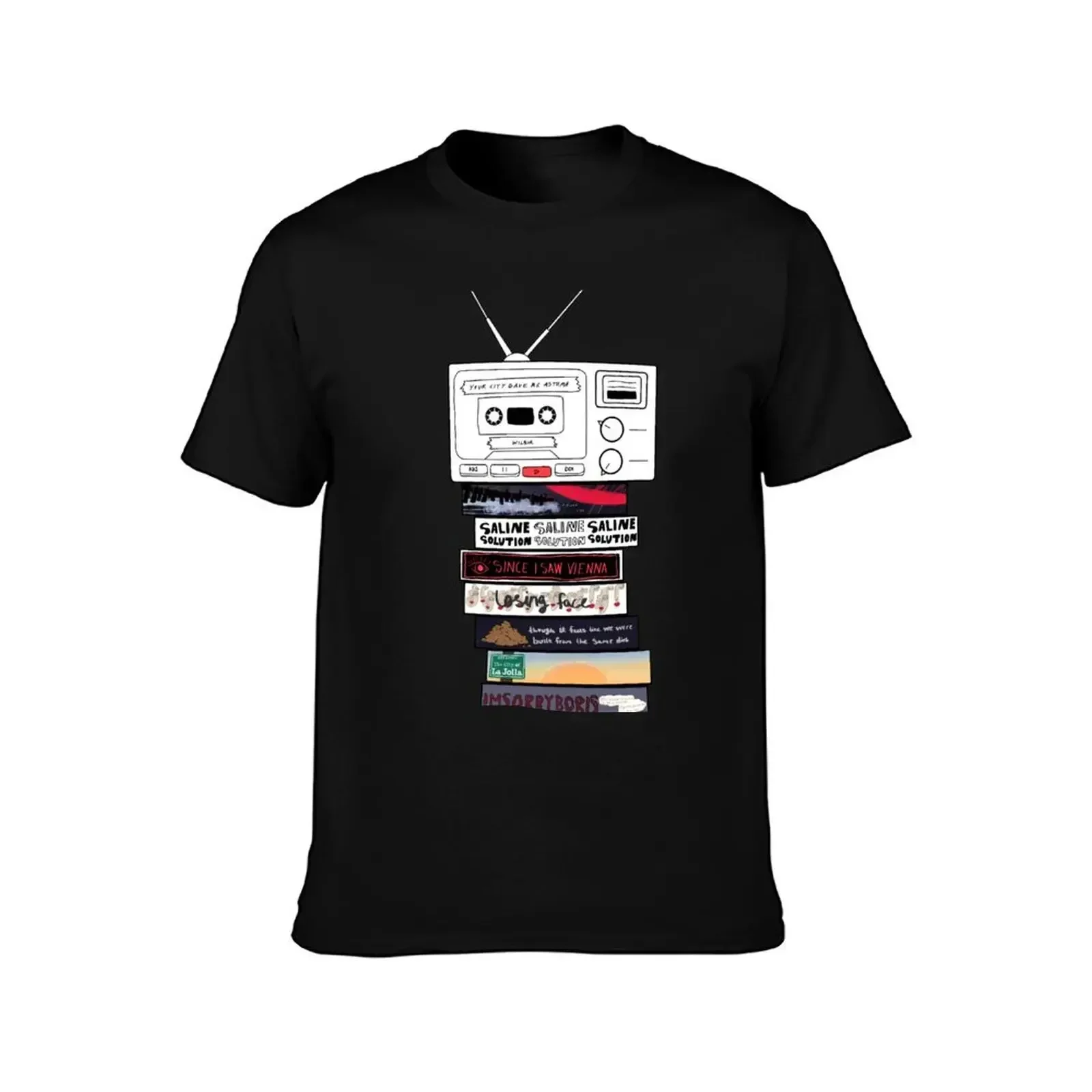 Your City Gave Me Asthma Album Mixtape T-Shirt Basic Casual Wear Short Sleeve Top