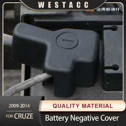 Car Battery Negative Cover for Chevrolet Cruze Sedan Hatchback 2009 - 2014 Engine Batteries Cap Anti-Rust Protector Accessories