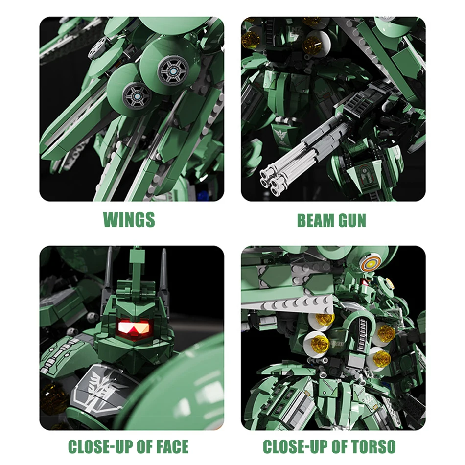 2091 pçs moc armadura mecânica k-shattriyar modelo blocos de construção armado mecha robô arma montagem diy tijolos brinquedos para crianças presentes