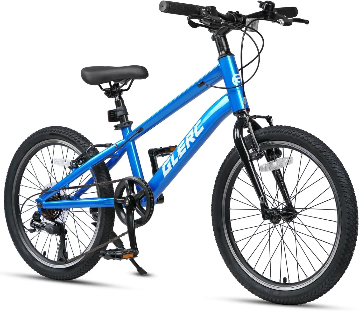 20 24 Inch Kids Bike, 7-Speed Kids Bicycle for Boys & Girls Ages 6-15, Mesa Children Bicycle with Dual Brakes and