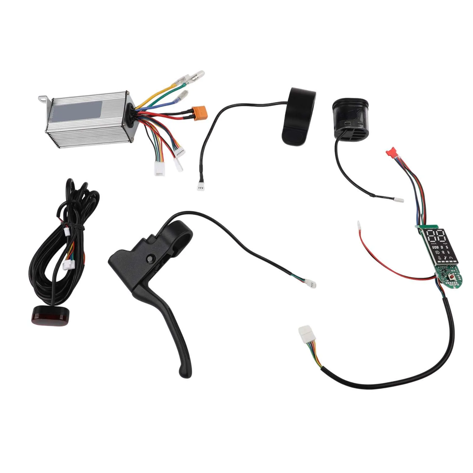 

Overcurrent Protection 500W Controller Kit DC36V Power Supply Heatsink Design 36V 500W Electric Scooter Controller