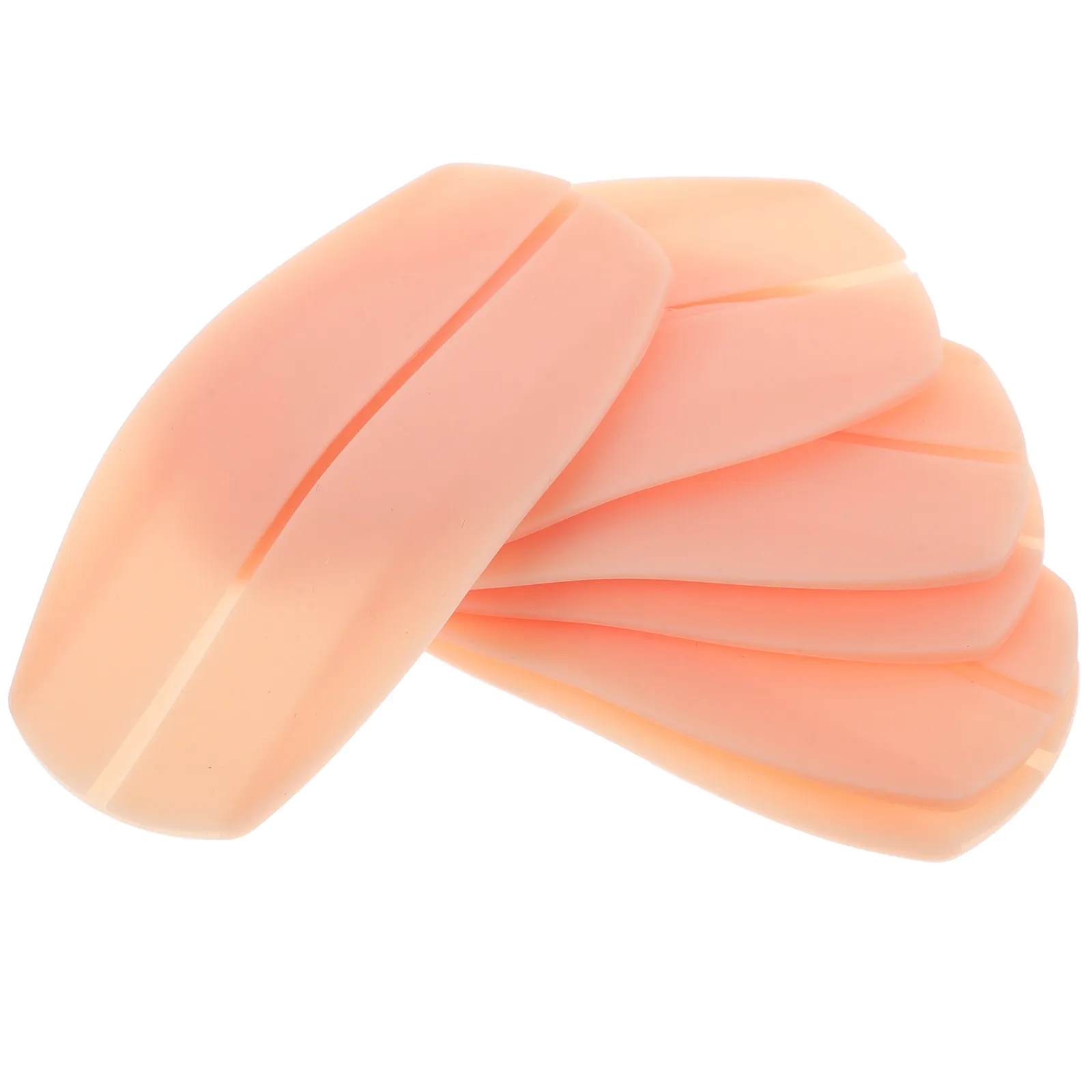 6Pcs Silicone Bra Strap Holders Non-Slip Shoulder Pads Relief Pads for Bras Reduce Dents Fatigue Invisible Soft Reusable Design