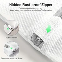 4-Pack Fine Mesh Laundry Bags for Home Washing Machines, Specifically Designed for Storing Clothes, with Fine Mesh for Gentle Water Flow and Strong Protection, Suitable for Delicate Garments, Breathable and Anti-Snagging, Specifically for Underwear, Sweaters, and Silk - Image 5