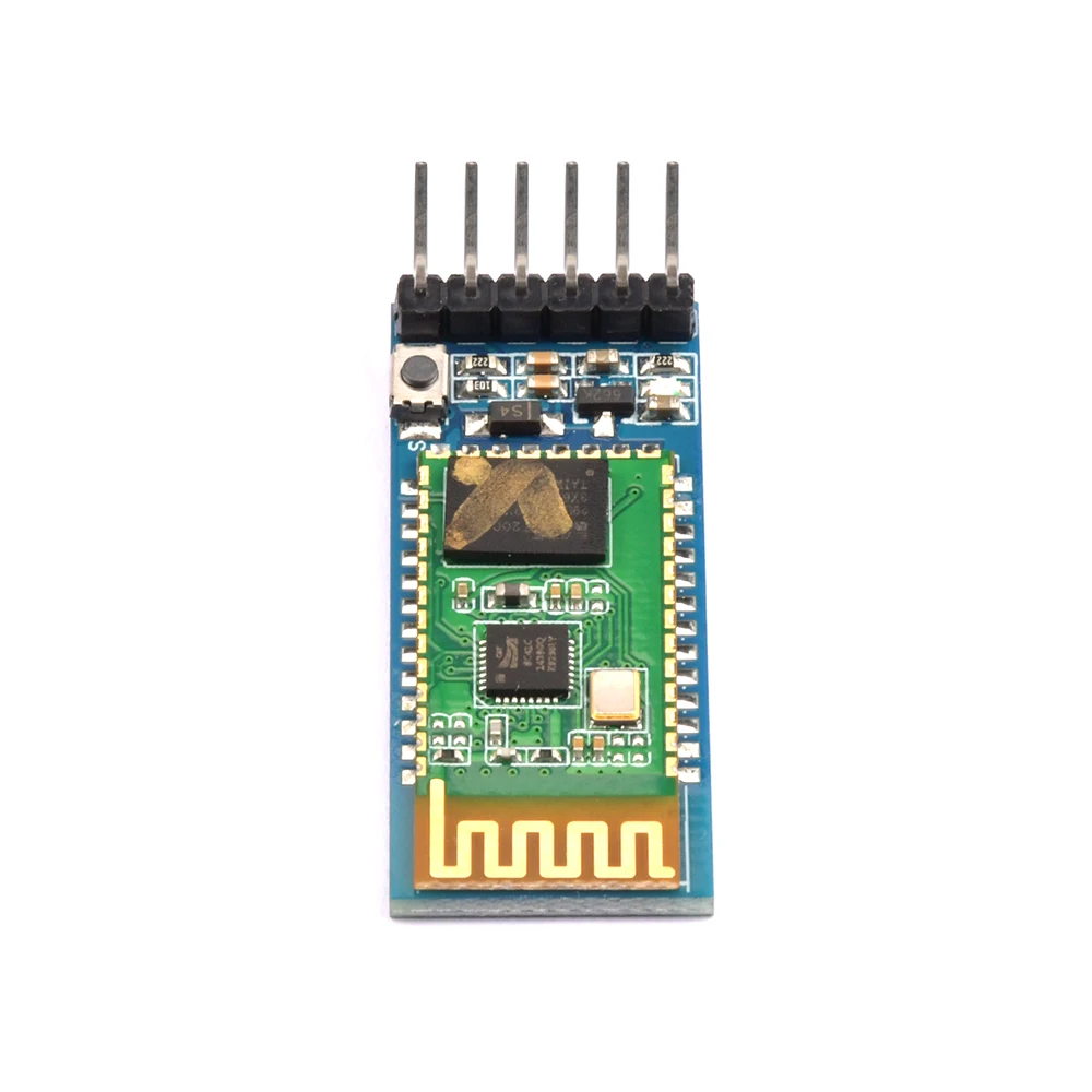 HC-05-esclavo maestro-esclavo, módulo de paso de serie Bluetooth integrado, de 6 pines antirretroceso, serie inalámbrica para Arduino