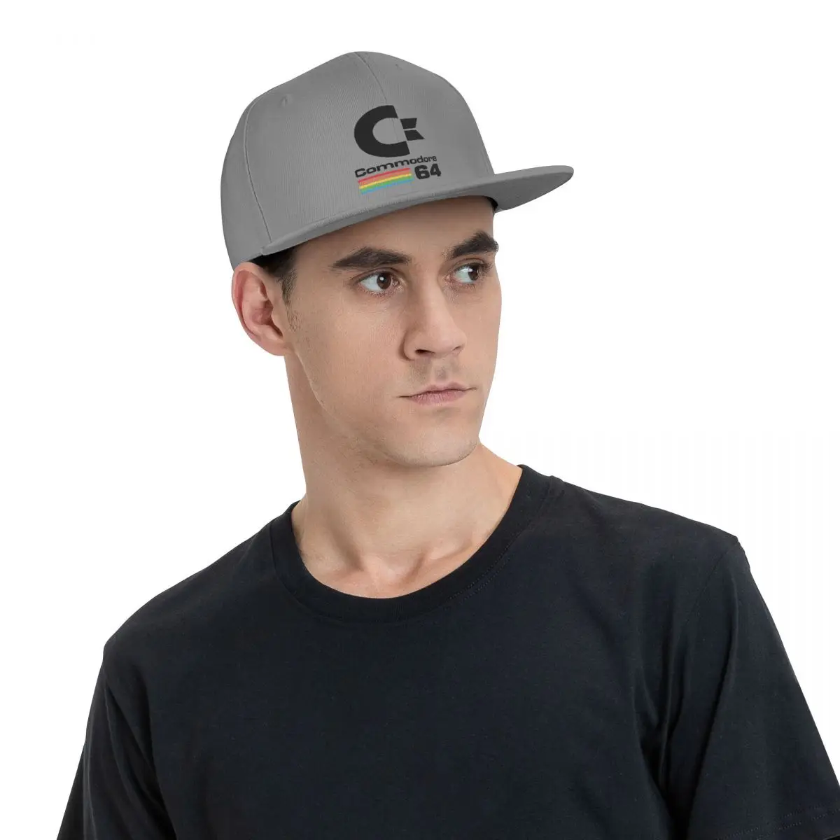 Commodore-gorras de béisbol Unisex, Snapback, Hip Hop, ajustable, 64