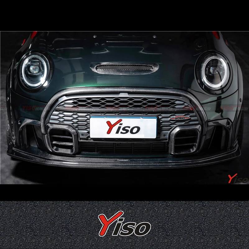 Suitable for 2015-2022 MINI F55 F56 JCW Cooper S Carbon Fiber Aerodynamic Kit Modified Encirclement AG Cover Air Inlet