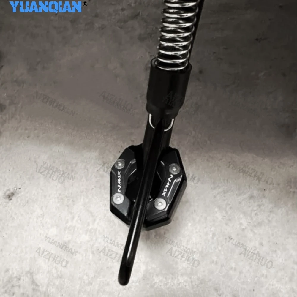 

Motorcycle Plate Kickstand Extension Side Stand Enlarge Accessories For YAMAHA NMAX155 NMAX125 NMAX 125 155 2020 2021 2022 2024