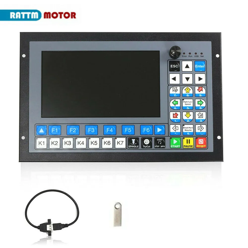 4 محاور CNC الحركة غير متصل تحكم DDCS خبير منفذ USB مستقل DDCS خبير لآلة الطحن باستخدام الحاسب الآلي