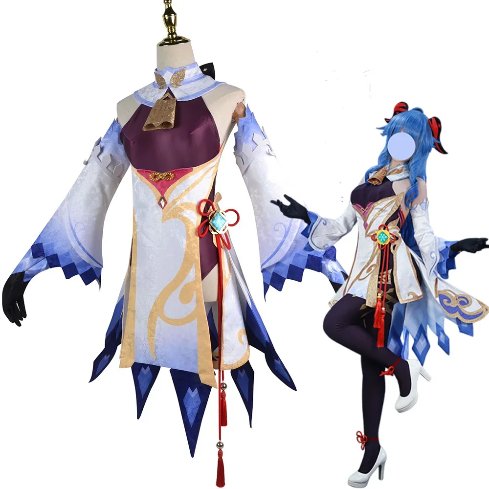 

IN STOCK Ganyu Cosplay Game Genshin Impact Costume DokiDoki-SR Genshin Impact Gan Yu Cosplay Uniform Ganyu Props Halloween