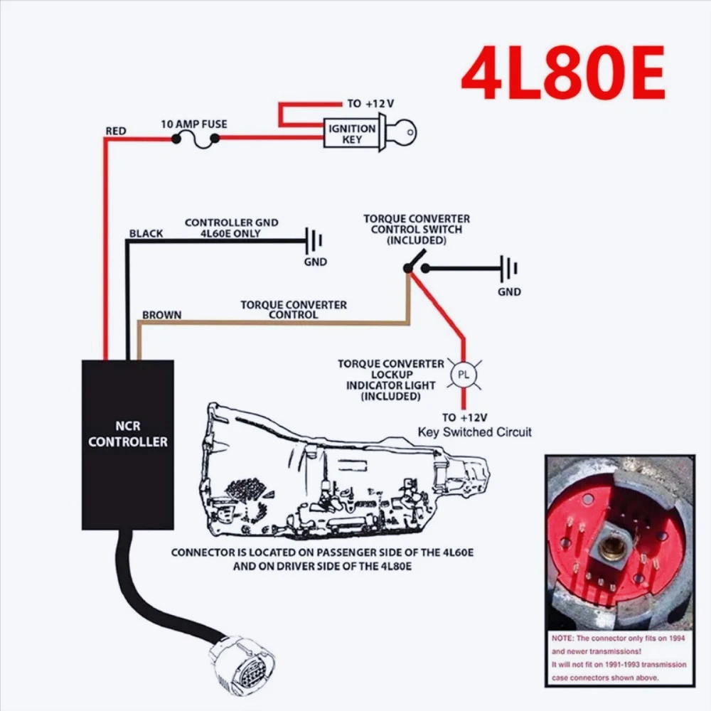 

ZZ-New!4L80E Trans Stand Alone Controller Full Manual Shift Automatic Component Fit For Gm