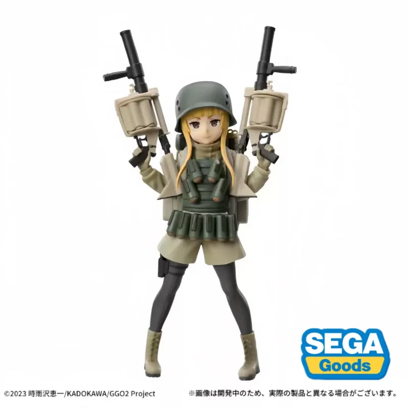 En Stock Original SEGA Luminasta Gun Gale Online Llenn Fukaziroh Pitohui figura de Anime adornos de muñecas modelo colección juguetes regalos