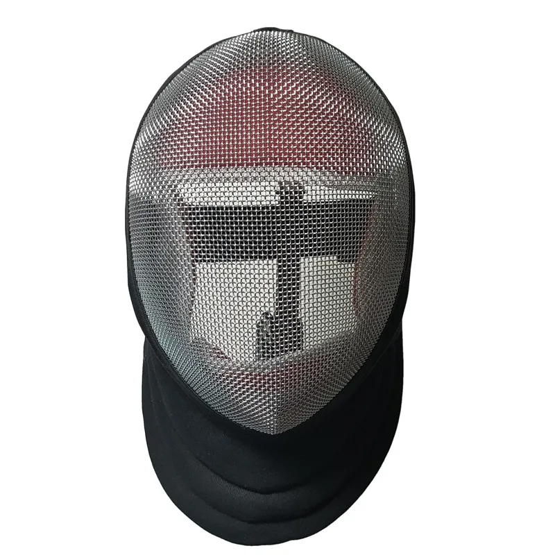 350NW HEMA mask with high strength bib fabric, Silver mask shell with black bib