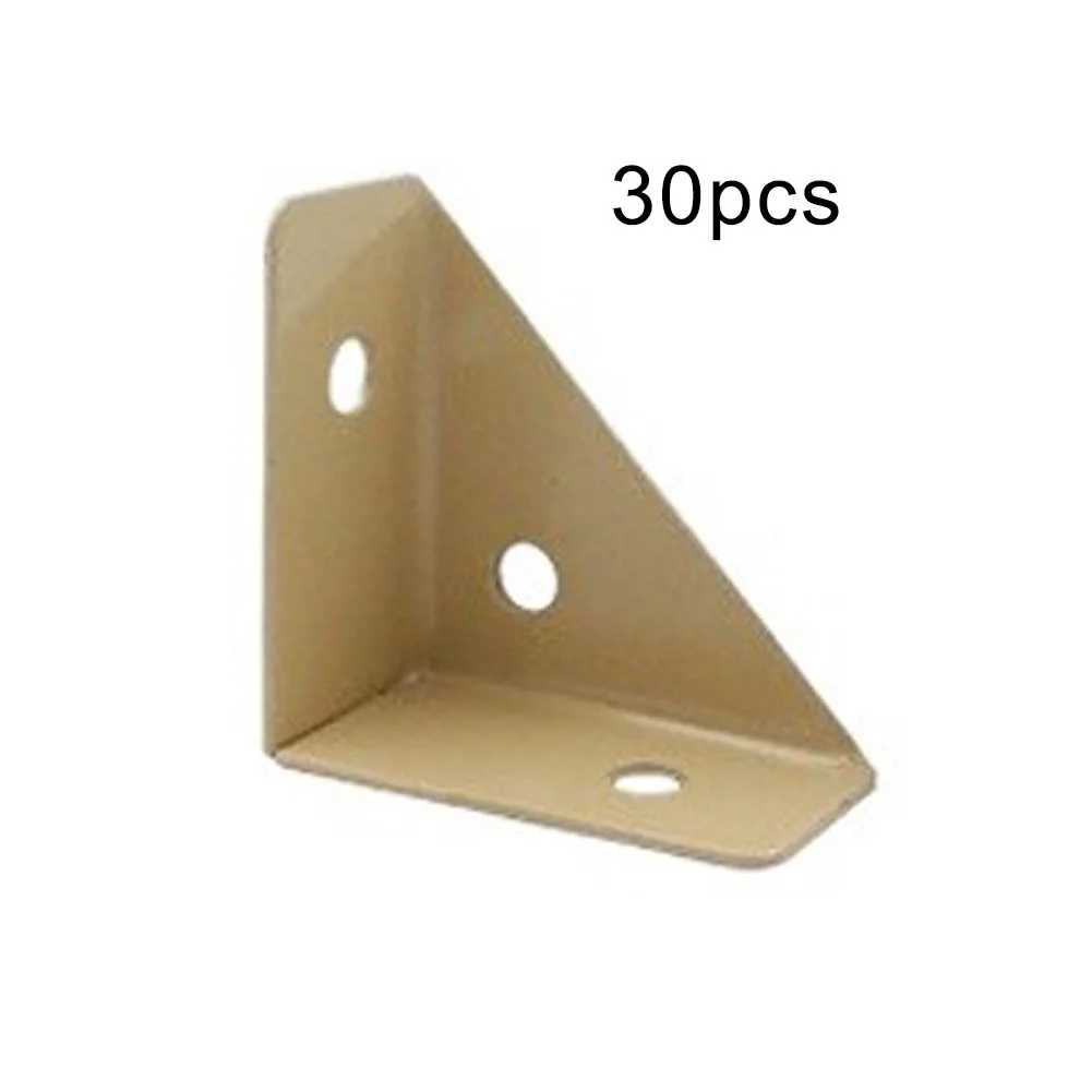 Wrap-around Fixing Furniture Reinforcement For Furniture Stability Thickened Cold-rolled Steel 3 Sided Bed Frame Brackets