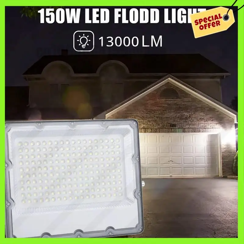 

-A61K 150 Вт светодиодный прожектор 150 Вт IP65 водонепроницаемый светодиодный прожектор высокой мощности для садовой уличной стены