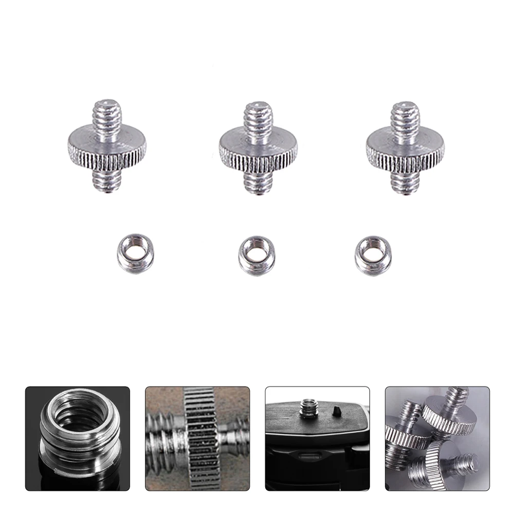 

9pcs Camera Screws Adapter Durable Metal Tripod Screws For Camera Bracket Accessories for Photo Equipment CameraBracket