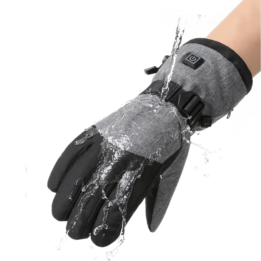 

Heating Gloves Winter Motorcycle Ski USB Electric Lithium Battery Rechargeable Thermal Work Heated Gloves
