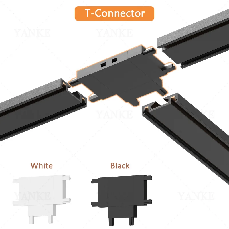 Magnetische Led-railverlichting 6 mm ultradun veilig 48 V Opbouwplafondsysteem Geen hoofdlicht Zwart Wit Magneetraillamp Verlich