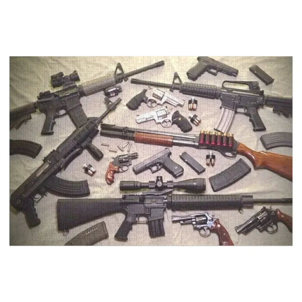 

2nd AMENDMENT Jigsaw Puzzle Customized Gifts For Kids Personalized Gift Married Puzzle