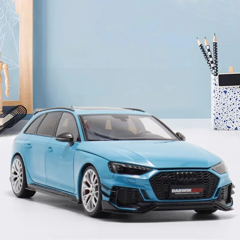 

Diecast Original 1:18 Scale RS4 B9 Wagon Modified Simulation Alloy Car Model Static Display Collectible Toy Gift Souvenir