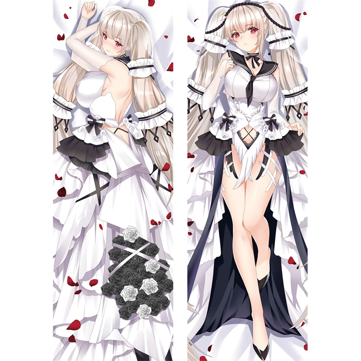 

Sexy Customize Hugging Body Pillowcase Anime Cosplay Dakimakura Pillows Case Otaku Azur Lane HMS Formidable Cover