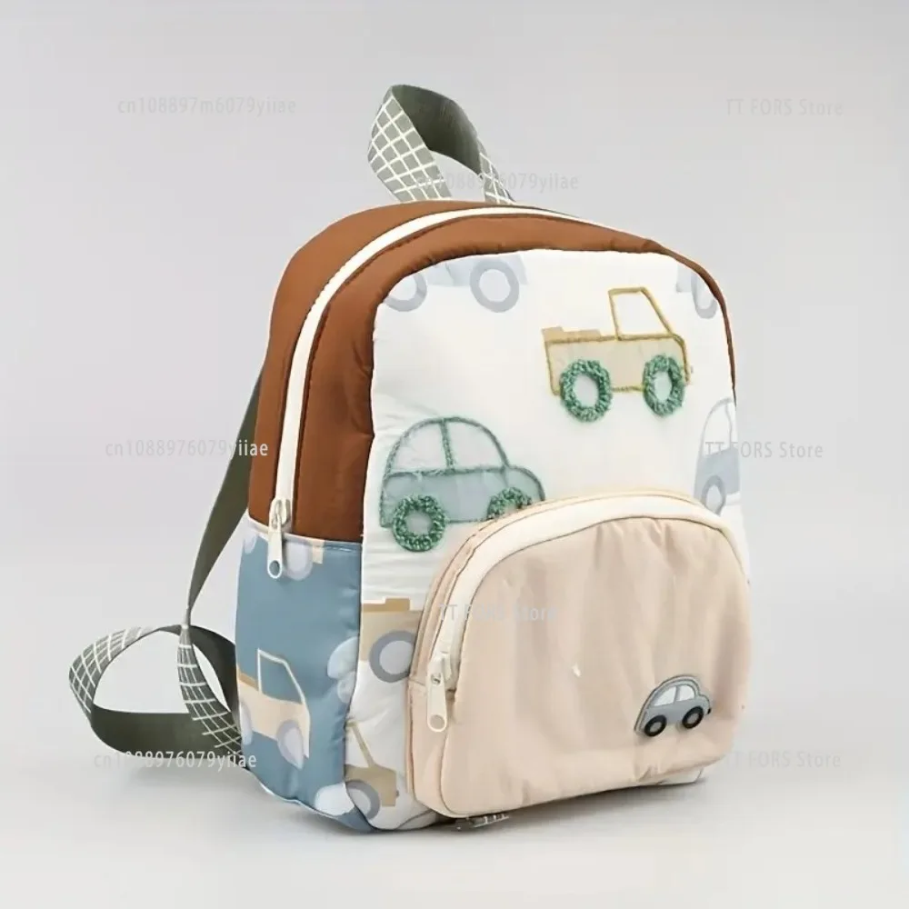 حقيبة ظهر جديدة مطرزة للسيارة للأطفال لطيفة وخفيفة الوزن للأولاد والبنات حقيبة مدرسية لمرحلة ما قبل المدرسة هدية عيد ميلاد #3