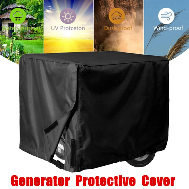 ABUG-Outdoor Generator Cover 32X24x24 Inches,Dustproof And Waterproof Protection For Most Generators