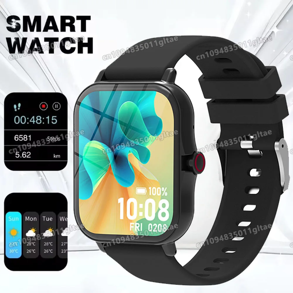 

Новые умные часы с Bluetooth, сенсорный экран, монитор сердечного ритма, монитор сна, спортивные, фитнес, водонепроницаемые, умные часы для мужчин и женщин, подарок