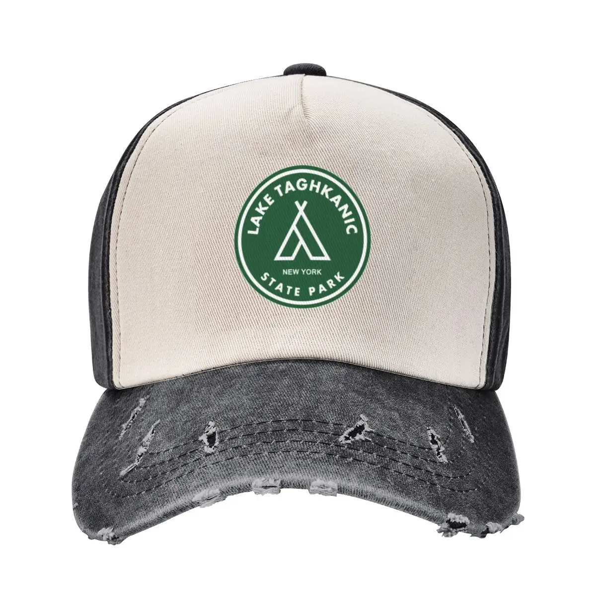 

Lake Taghkanic State Park New York Tent Baseball Cap summer hat Horse Hat Mountaineering Women's Beach Visor Men's
