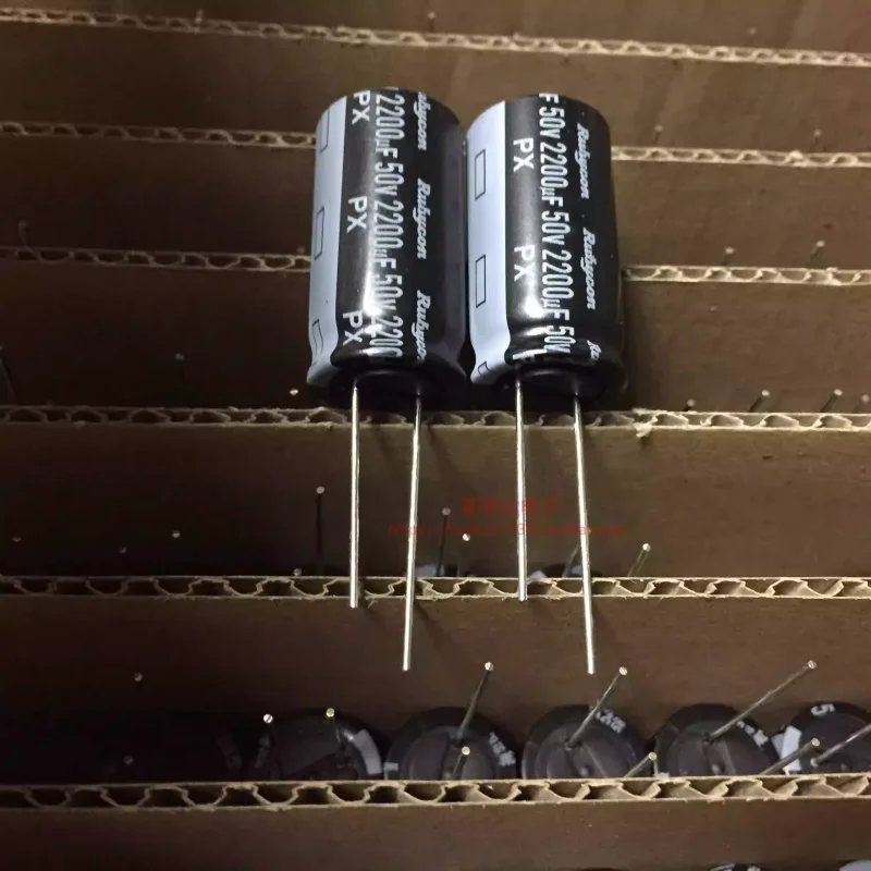 

10-100 шт. Ruby 50V2200UF 16X31.5 PX series стандартный электролитический конденсатор 2200UF50V