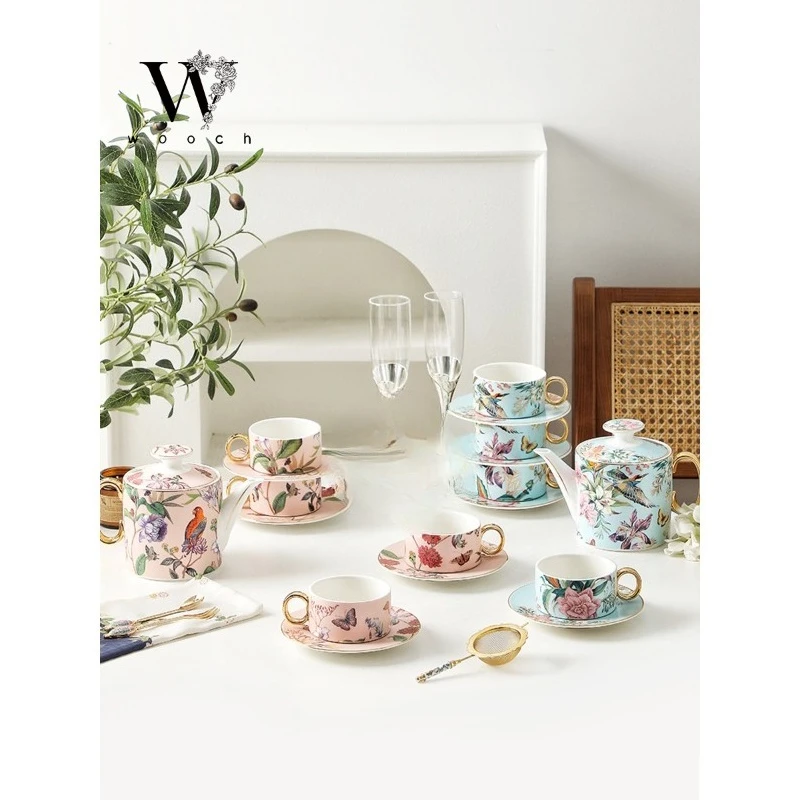 1 pot 4 cups saucer coffee cup new home wedding housewarming