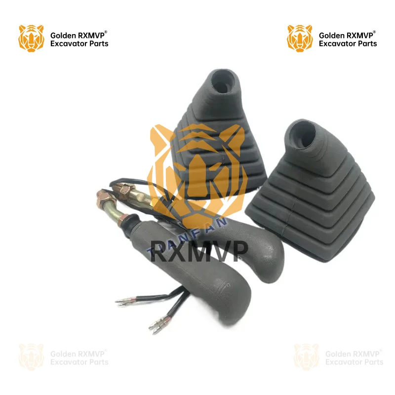 For Doosan Daewoo Dh Dx 55 60 80 220 225-5 Operating Rod Handle Dust Cover Handle Rubber Accessories Excavator Accessories